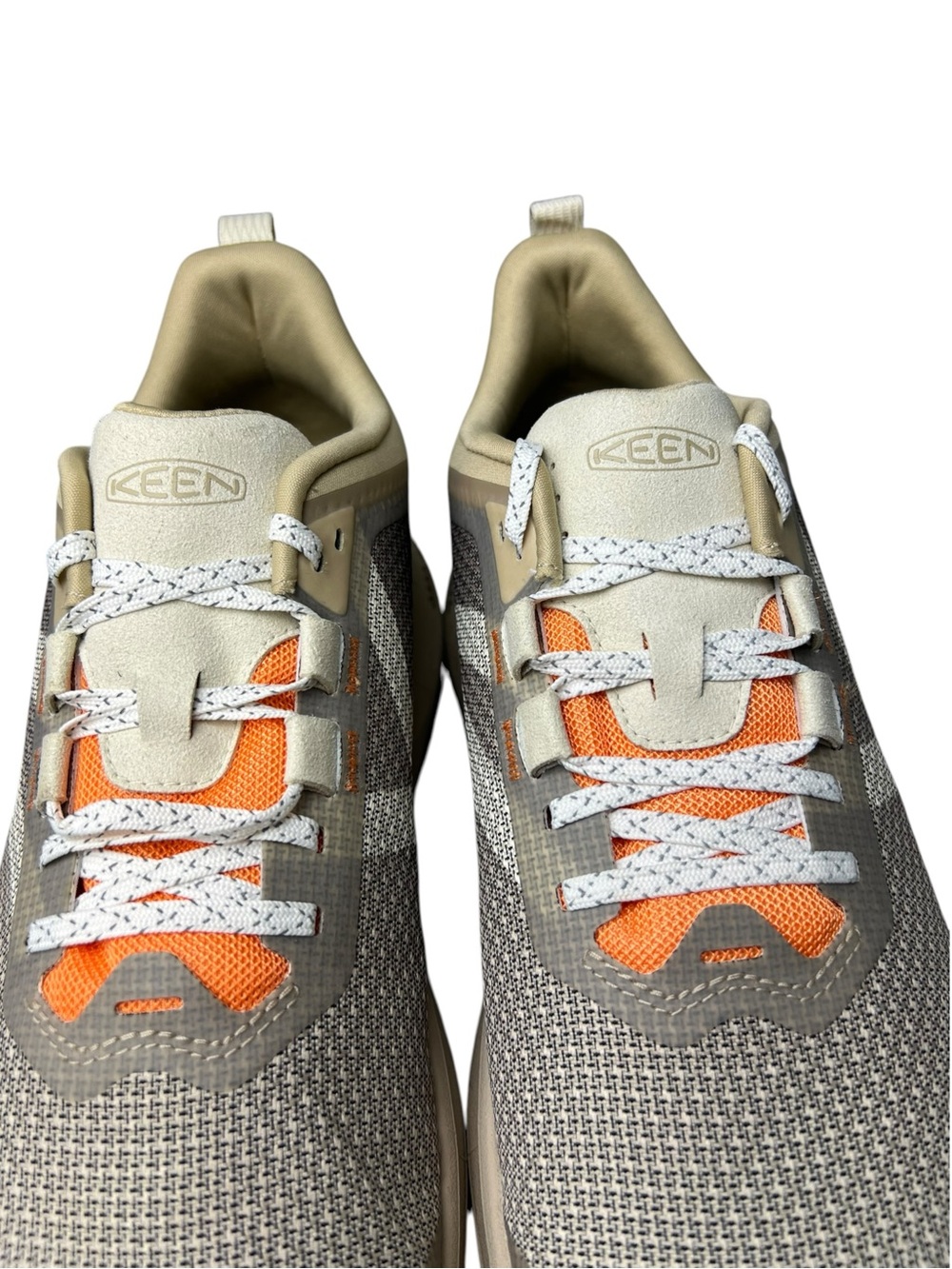 Keen Women’s 450 Dirt Hiking Shoes Size 10.5W In Birch/Nectarine Color way EUC - Picture 3 of 13